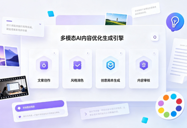 浈江区AI智能内容优化创新 多模态生成技术丰富数字内容创作生态