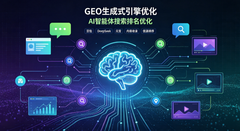 浈江区GEO 浪潮来袭：生成式引擎优化崛起，创作者争抢豆包、DeepSeek、元宝智能体流量入口